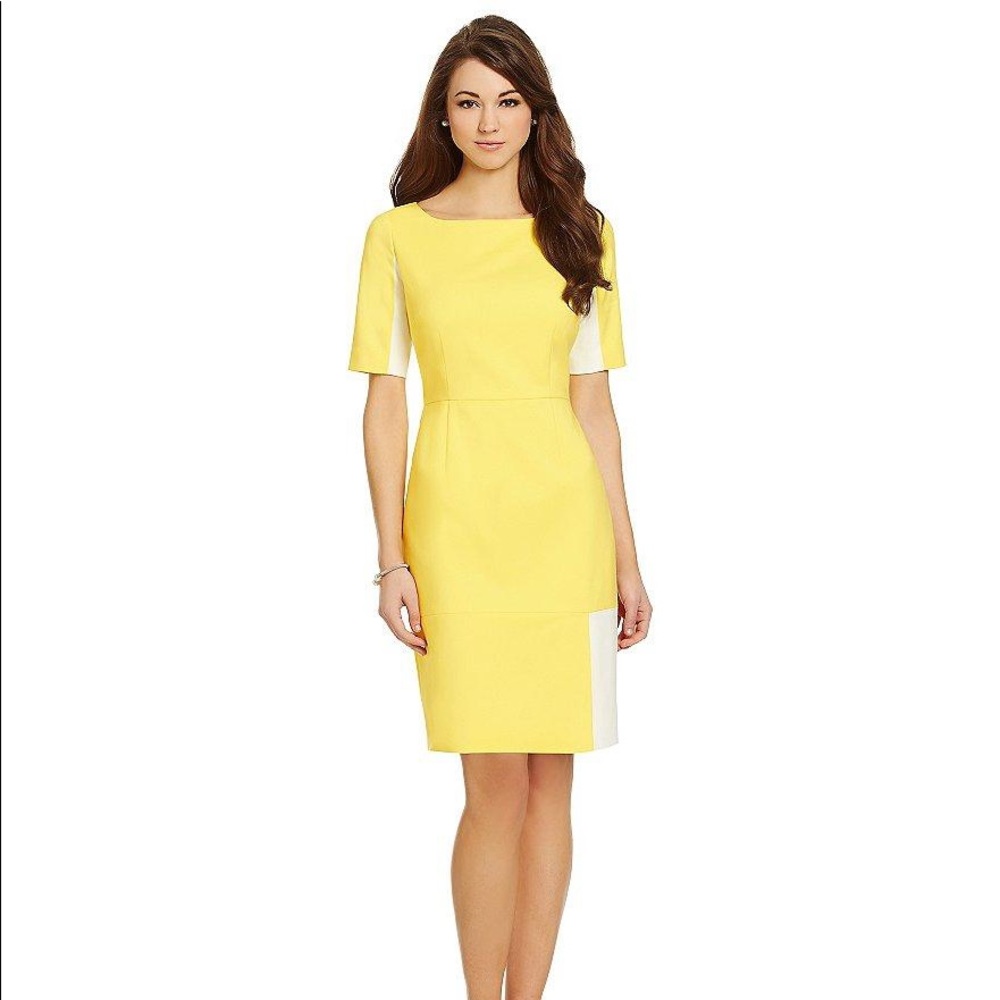 ISO Antonio Melani Yellow Dress